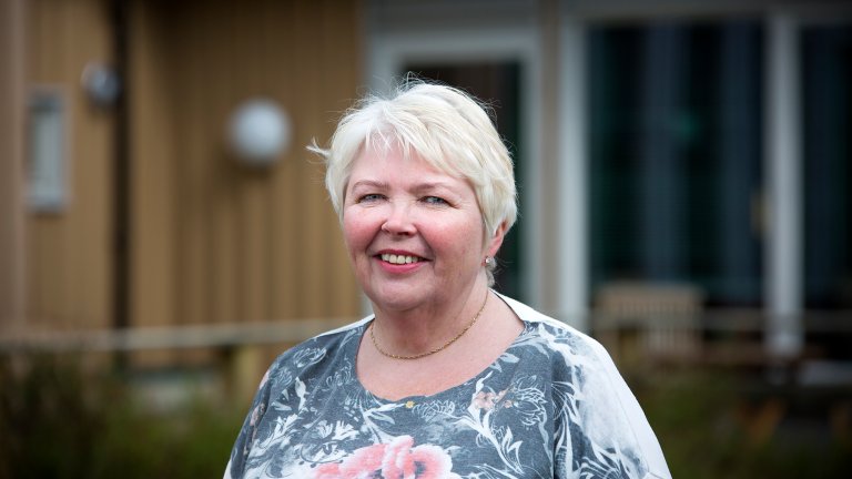 Anita Jensen, virksomhetsleder for Sonjatun omsorgssenter for demente. Foto Eivind Kaasin