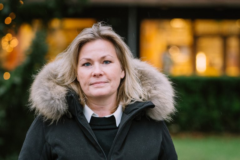 Marit Åsland ved Blakstad sykehus